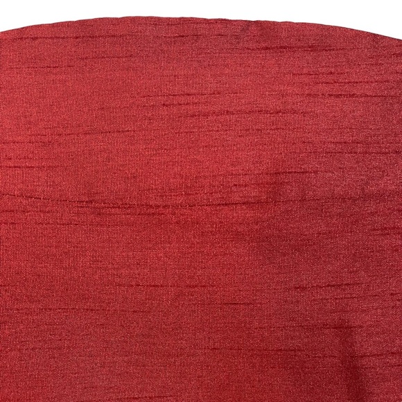 Fourmy Deep Red Wine Faux Dupioni Silk Cutaway Neckline Sheath Dress Sz 8 - Picture 4 of 10